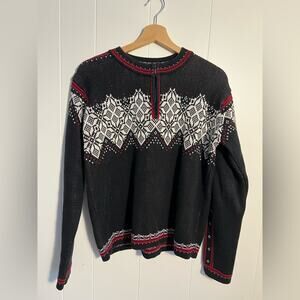 Hanna Andersson Black and White Sweater